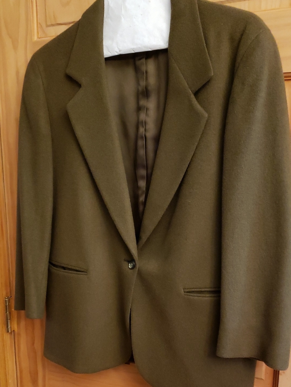 L.L. Bean Brown Wool Coat